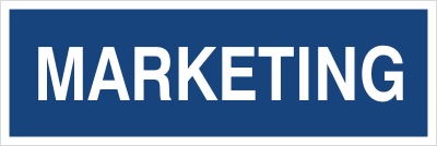 Znak marketing na Folii Samoprzylepnej (801-79)