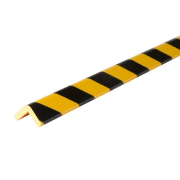 Elastyczny odbojnik ochronny narożnika, 1m, typ H, żółto-czarny