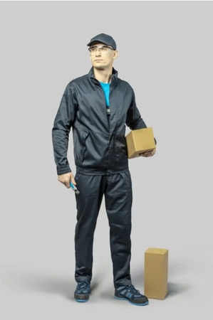 Bluza ochronna granatowa FABIAN