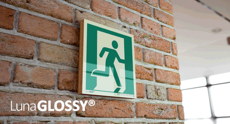 Wyjście ewakuacyjne prawe (na sklejce)