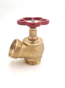 Zawór hydrantowy 52 mosiężny bez nasady CNBOP