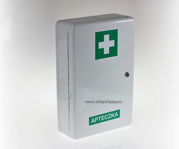 Apteczka metalowa P 30 zamek Patent