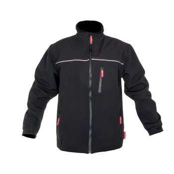 Kurtka softshell czarna Lahti Pro LPKS1