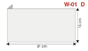 Wysięgnik wewnętrzny ścienny (W-01 D) (300x150 mm)