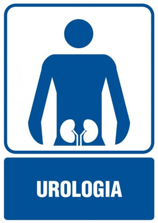 Znak Urologia na Folii Samoprzylepnej (RF020)