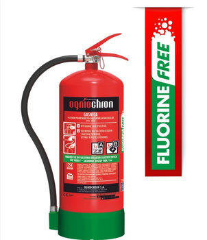 Gaśnica płynowa Fluorine-Free 9 litrów GPN-9x AB/FF