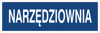 Znak narzędziownia na Folii Samoprzylepnej (801-179)