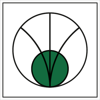 Znak dodatkowy stosowany w razie potrzeby oznaczenia strefy bezpiecznej (390-05)