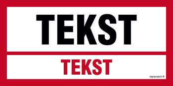 Znak na zamówienie Wzór S-227 na płycie świecącej