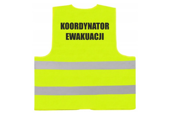 Kamizelka ostrzegawcza KOORDYNATOR EWAKUACJI
