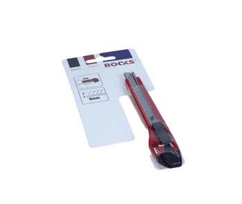 Nóż, Nożyk Z Ostrzem Łamanym 9 Mm