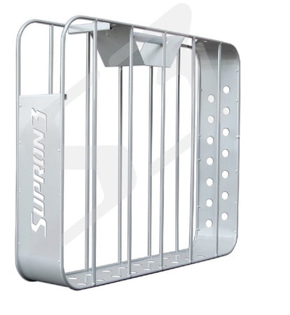 Kaseton wężowy, noszak aluminiowy na 2 węże tłoczne 75 z otwieraną ścianą boczną