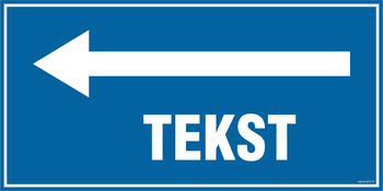 Znak na zamówienie Wzór S-413 na płycie świecącej