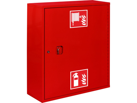 Hydrant wewnętrzny zawieszany DN25 z miejscem na gaśnicę pod spodem - BOXMET
