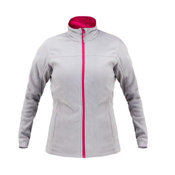 Bluza polarowa damska szaro-różowa Lahti Pro L401060