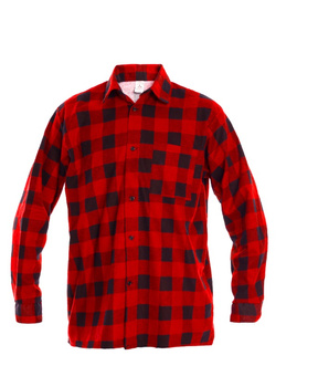 Koszula robocza flanelowa czerwona