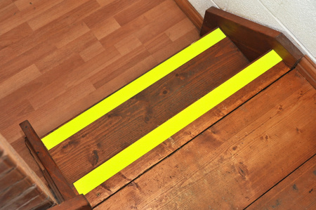 Taśma antypoślizgowa safety grip 50mm/18m (z normą DIN 51130) ŻÓŁTA FLUO