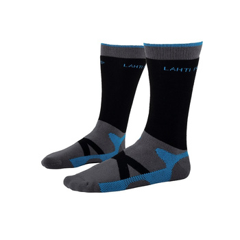 Skarpety robocze szaro-niebieskie Lahti Pro L30904
