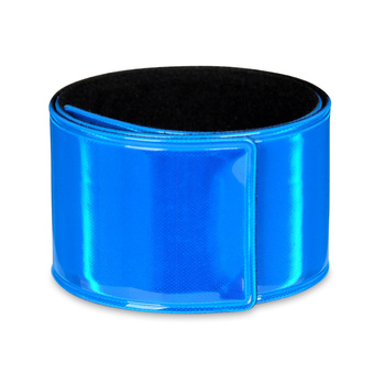 Opaska odblaskowa samozaciskowa granatowa odbijająca światło