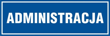 Znak Administracja (PB164)