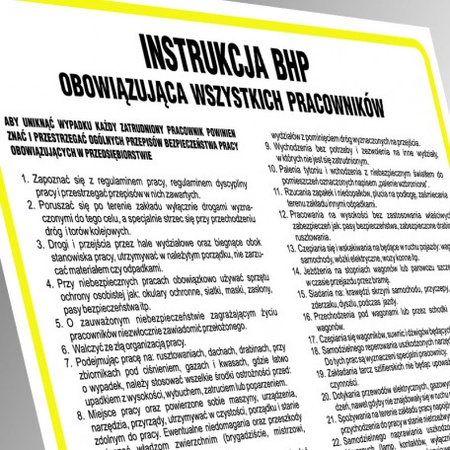Instrukcja BHP przy domowym uboju zwierząt i przetwórstwie mięsa (IAW03)