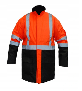 Kurtka ocieplana ostrzegawcza pomarańczowa URAN