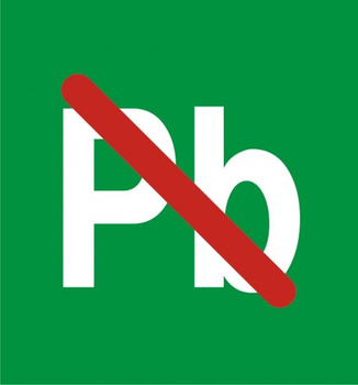 Znak Paliwo bezołowiowe na Folii Samoprzylepnej (SB004)