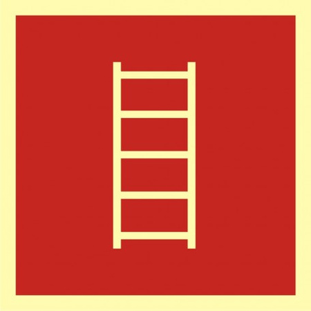 Znak drabina pożarowa (BA010)