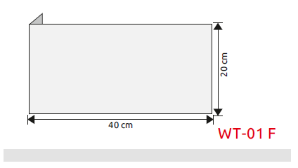 Wysięgnik do znaków płaski z tworzywa (200x400) (WT-01F)