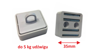 Uchwyt magnetyczny duży (2szt) (UM-5)