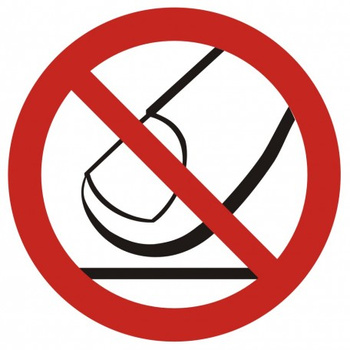 Znak nie dotykać na Folii Samoprzylepnej (GB010)