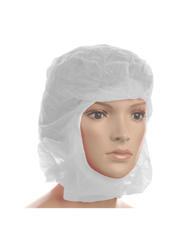Kaptur jednorazowy włókninowy bez maski 100szt.