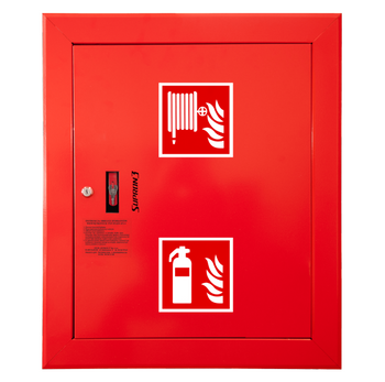 Hydrant wewnętrzny wnękowy uniwersalny DN52 z miejscem na gaśnicę - SUPRON