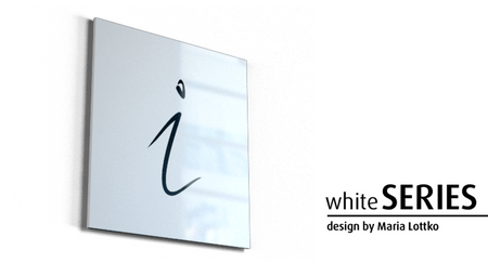 Znak Punkt informacyjny whiteSERIES