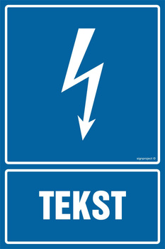 Znak na zamówienie Wzór S-405 na folii samoprzylepnej świecącej