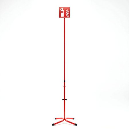 Stojak na 2 gaśnice z masztem SP-2M metalowy 4-12kg