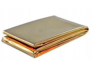 Koc ratunkowy termiczny folia życia 210cm x 160 cm