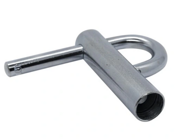 Kłódka energetyczna gazowa trójkąt typ '30' KST-03 bez klucza