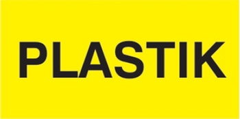 Znak plastik na Folii Samoprzylepnej (857-36)