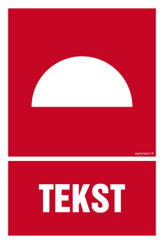 Znak na zamówienie Wzór S-202 na folii samoprzylepnej świecącej