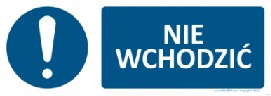 Znak Nie wchodzić (T101)