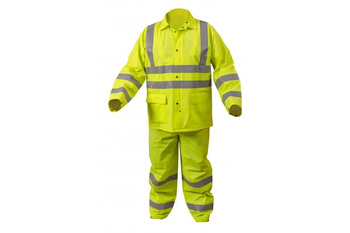 Komplet ostrzegawczy przeciwdeszczowy żółty