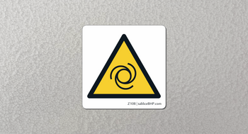 Oznaczenie Uwaga! Automatyczna aktywacja (Z108)