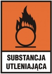 Znak substancja utleniająca (O) (LB-009)