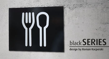 Znak Restauracja blackSERIES
