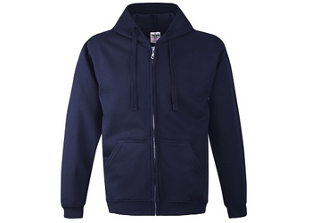 Bluza zapinana z kapturem gramatura różne kolory 280 g/m²