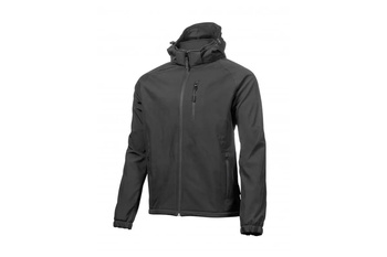 Kurtka softshell z kapturem czarna Högert DITTER