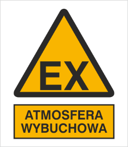 Znak Atmosfera wybuchowa (332-01)
