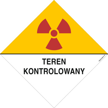 Znak Teren kontrolowany (KA007)