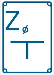 Znak tabliczka orientacyjna dla zasuwy na płycie PCV (JB002)